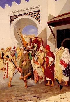unknow artist Arab or Arabic people and life. Orientalism oil paintings  536 France oil painting art